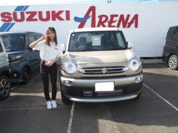 クロスビーご納車させて頂きました！！