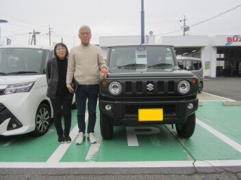 ジムニー納車させて頂きました！！
