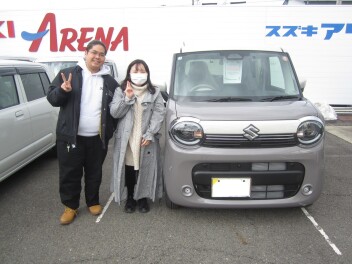 ワゴンＲスマイル 納車させて頂きました!!