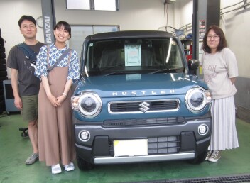 ハスラー納車させて頂きました！！