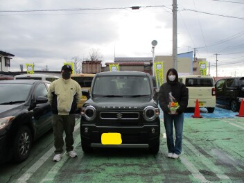 ハスラーご納車させていただきました(＾＾)/