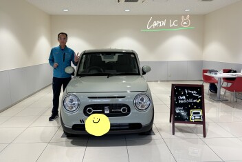 ラパン LC ご納車でした☆