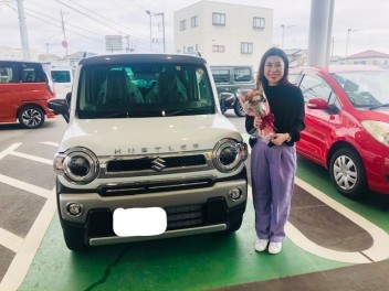 ハスラーＪスタイルご納車です(⋈◍＞◡＜◍)。✧♡