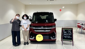 スペーシアカスタムご納車でした☆