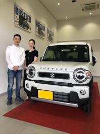 新型ハスラーご納車です！！！