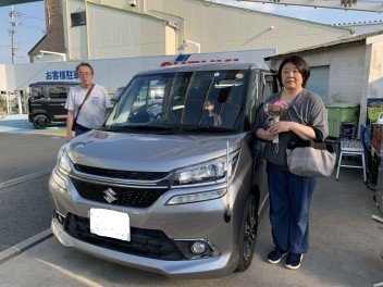 ご家族で２台目の納車式！！今回はソリオです