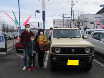 ジムニーのご納車です♪