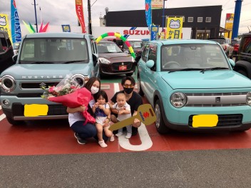 Ｋ様　新型ハスラーご納車！