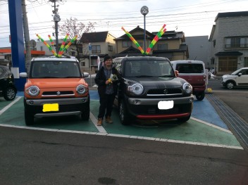 ご納車！にやり(#^^#)♥