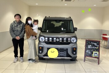 スペーシアギアご納車でした★