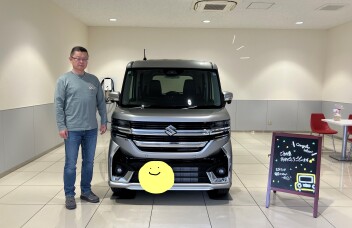 スペーシアカスタムご納車でした☆