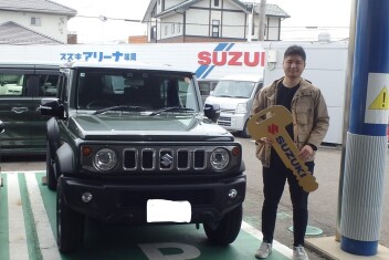 A様ジムニーノマド納車おめでとうございます！！！！！