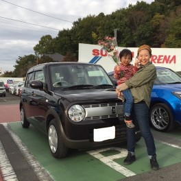 ラパンご納車させていただきました！！