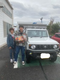 ジムニー　ご納車おめでとうございます！