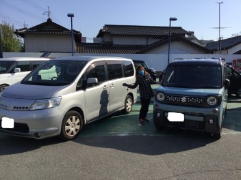 M様　新車スペーシアギアご納車！！