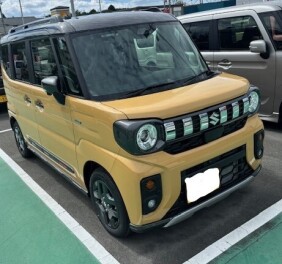 新型スペーシアギア　展示中！！