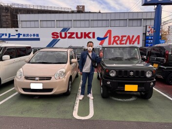 ジムニーのご納車おめでとうございます！
