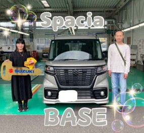 スペーシアべ―スご納車です！