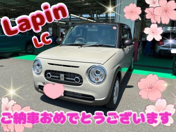 ラパンLCご納車です☆彡