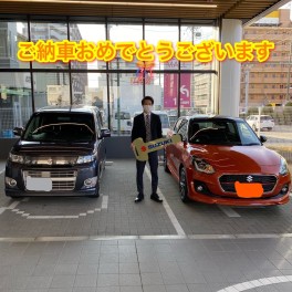 スイフトＲＳ納車！！