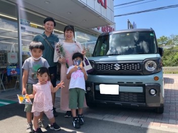 スペーシアご納車させていただきました！