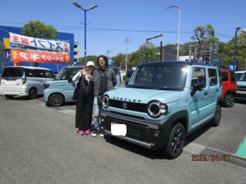 I様　ご納車おめでとうございます！