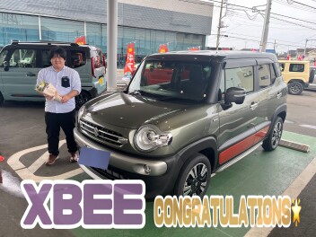 クロスビーご納車おめでとうございます！