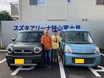 ハスラー ご納車いたしました♬