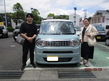 O様　ご納車おめでとうございます！