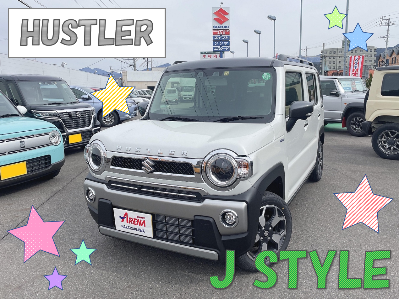 ハスラー　純正　フロントバンパー　Jスタイル　１２３９３ ハスラー フロントバンパー ハスラー jスタイル スズキ ハスラー DBA