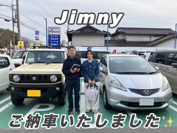 ジムニーご納車ですっ！！
