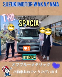 スペーシア納車式★☆彡