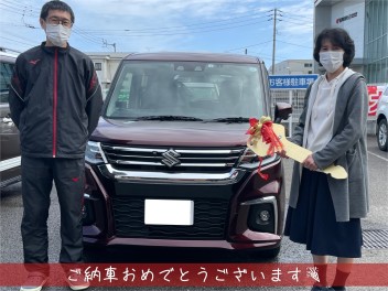 M様のソリオを納車いたしました！