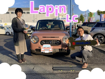 ラパンご納車です