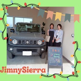 祝★ご納車『ジムニーシエラ』