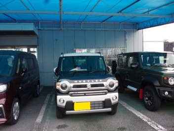 ハスラー　ＪスタイルⅡ　御納車