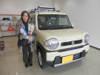 ハスラ－納車おめでとうございます！