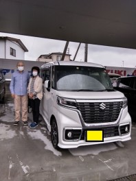 スペーシアカスタムご納車おめでとうございます！