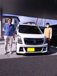 ☆ワゴンRスティングレー納車おめでとうございます☆