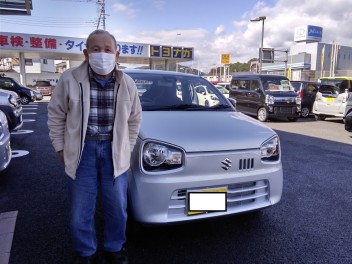 アルトご納車おめでとうございます！
