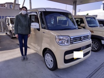 スペーシアご納車おめでとうございます！