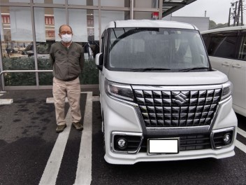 スペーシアカスタムご納車おめでとうございます！