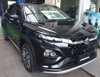新型フロンクス試乗車
