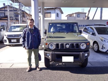 ジムニーご納車おめでとうございます！