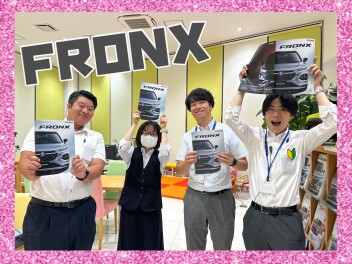 本日より【フロンクス】展示車あります！