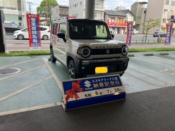 ☆★☆　Ｋ様 ハスラーご納車です！　☆★☆