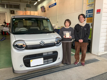 ワゴンＲスマイル　ご納車おめでとうございます！