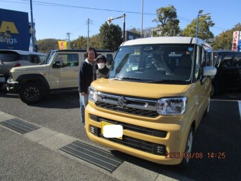 K様　ご納車おめでとうございます！