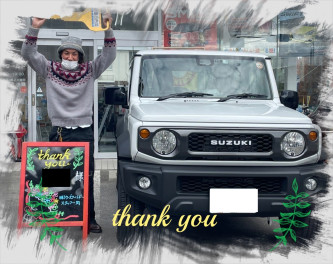 Ｋ様、新車ジムニーシエラご納車おめでとうございます！