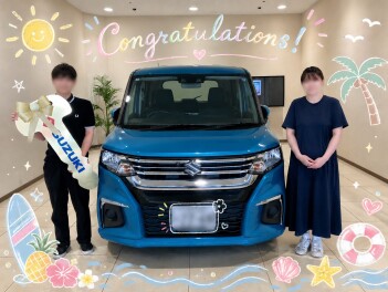 ご納車おめでとうございます！【ソリオ】